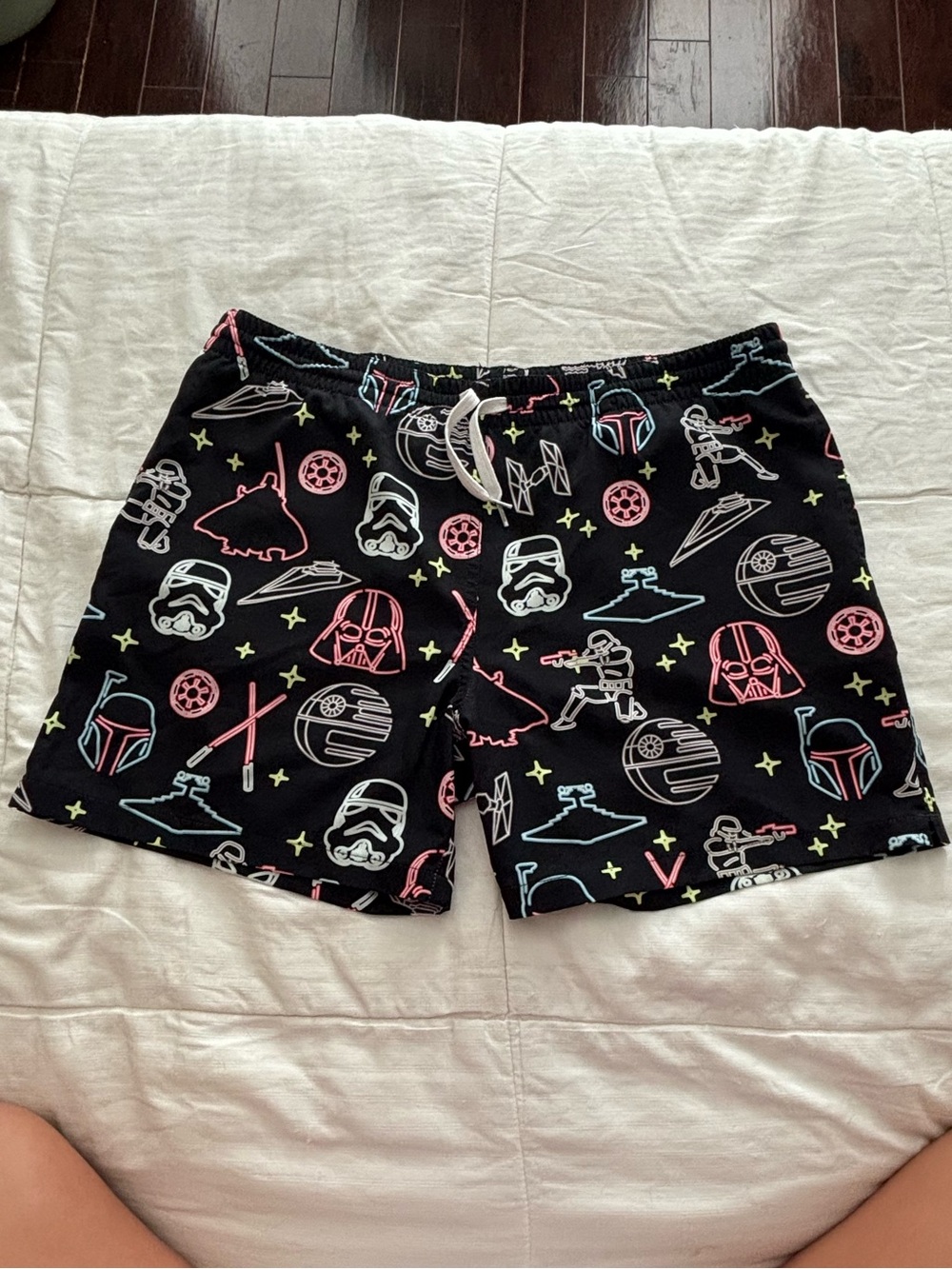 Chubbies X Star Wars Neon Lights 5.5” Stretch Swim Trunks